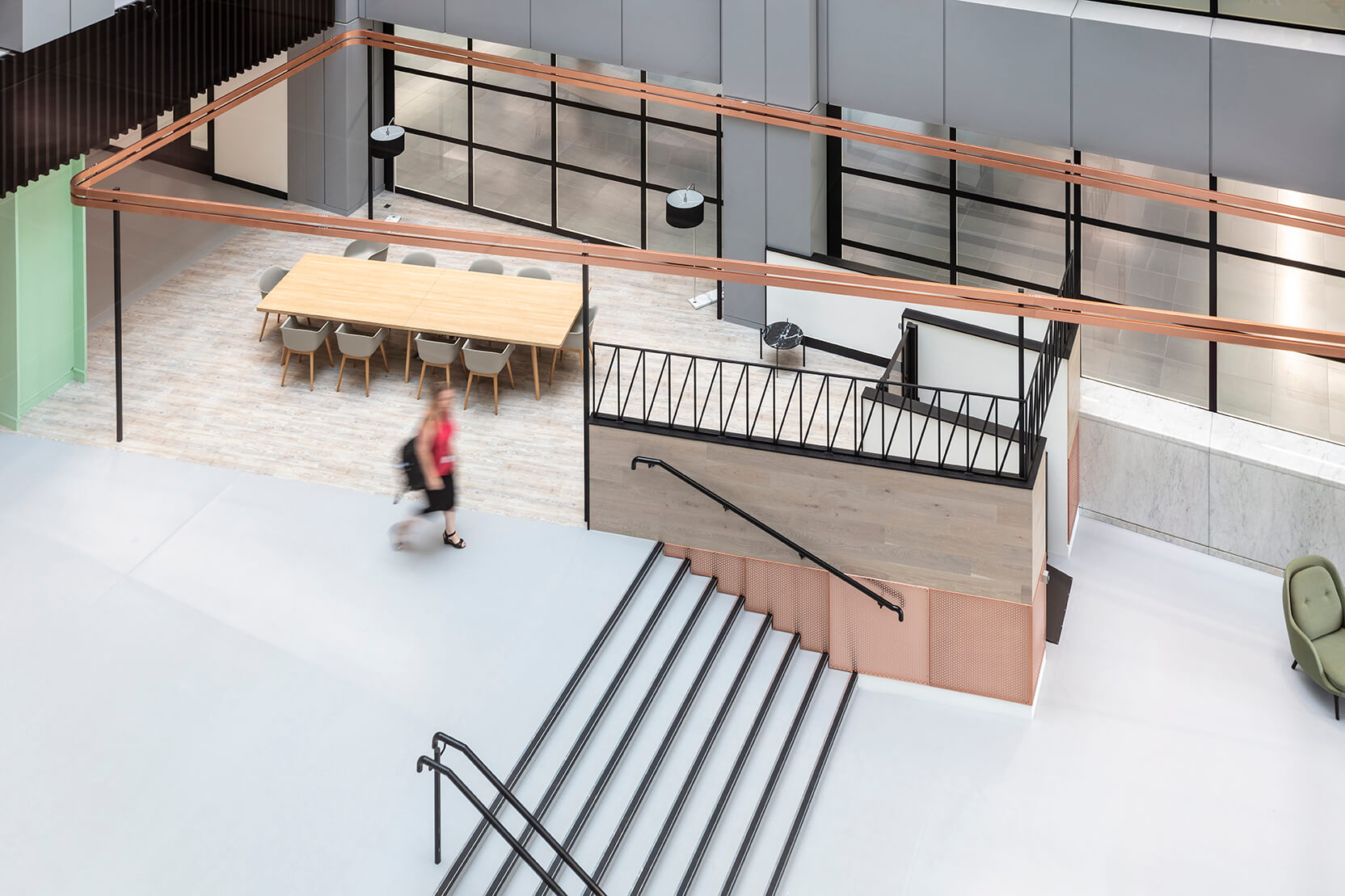 Open Stlye Interior Platform Lift Installation in London