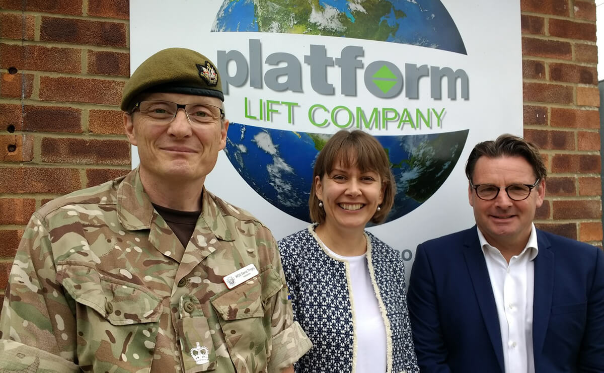 Platform Lift Company helps provide training to the armed forces final version