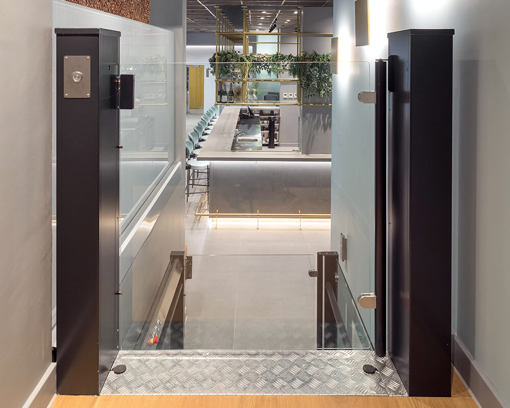 Platform Lift Installation for Yotel Hotel on Clerkenwell Road, London